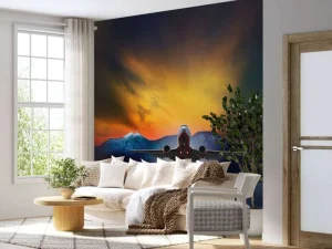 Outlet Vliegtuig stijgt op fotobehang Tienerkamer | Transport