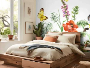 Best Vlinders in de natuur design fotobehang Dieren | Bloemen