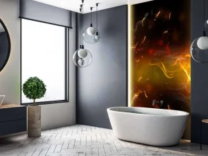 Discount Voetbal brandt door het net fotobehang Tienerkamer | Kinderkamer