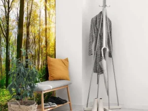 Fashion Volgroeid zomers bos fotobehang Bloemen