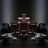 Online Voorzijde van een rode Formule 1-auto fotobehang Kinderkamer | Transport