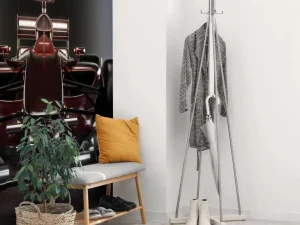 Online Voorzijde van een rode Formule 1-auto fotobehang Kinderkamer | Transport