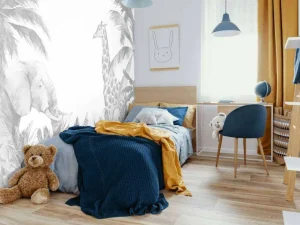 Discount Vrolijke jungle dieren Kinderkamer
