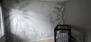 Discount Vrolijke jungle dieren Kinderkamer
