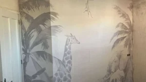 Discount Vrolijke jungle dieren Kinderkamer