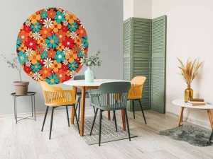 Sale Vrolijke retro bloemen Bloemen