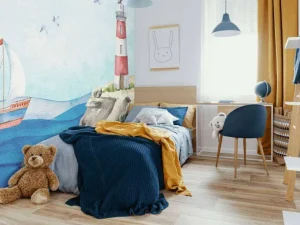 Fashion Vuurtoren op rotsen Kinderkamer