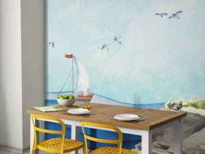 Fashion Vuurtoren op rotsen Kinderkamer