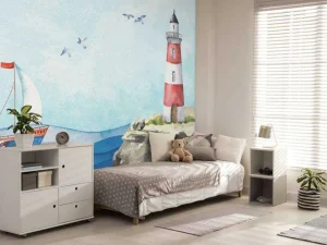 Fashion Vuurtoren op rotsen Kinderkamer