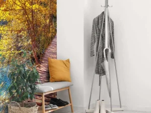 Sale Wandeling door de jungle fotobehang Bloemen