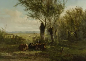 Best Weiland bij Oosterbeek fotobehang Kunst & Design | Dieren