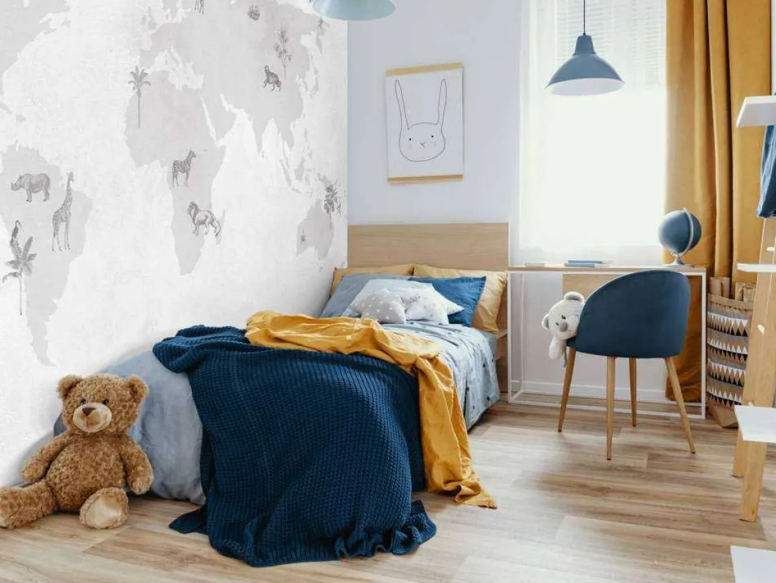 wereldkaart_sketch_grijs_3.webp Discount Wereldkaart sketch grijs Kinderkamer | Dieren