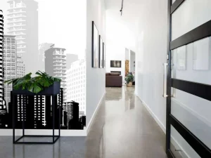 Sale Wereldstad vector tekening fotobehang Architectuur