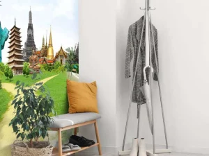 New Wereldwijde bezienswaardigheden fotobehang Architectuur