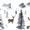 Online Winter Wonderland Kinderkamer | Dieren