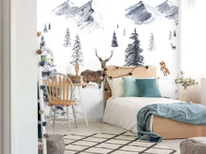 Online Winter Wonderland Kinderkamer | Dieren