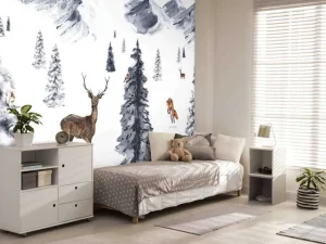 Online Winter Wonderland Kinderkamer | Dieren