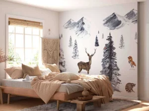 Online Winter Wonderland Kinderkamer | Dieren