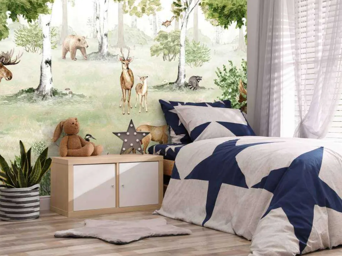 woodland_wonders_7.webp Fashion Woodland Wonders Kinderkamer | Dieren
