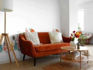 Fashion Zeeleven tekening met een witte achtergrond fotobehang Kinderkamer | Babykamer