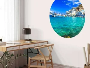 Fashion Zomer op een Grieks eiland fotobehang Transport | Architectuur