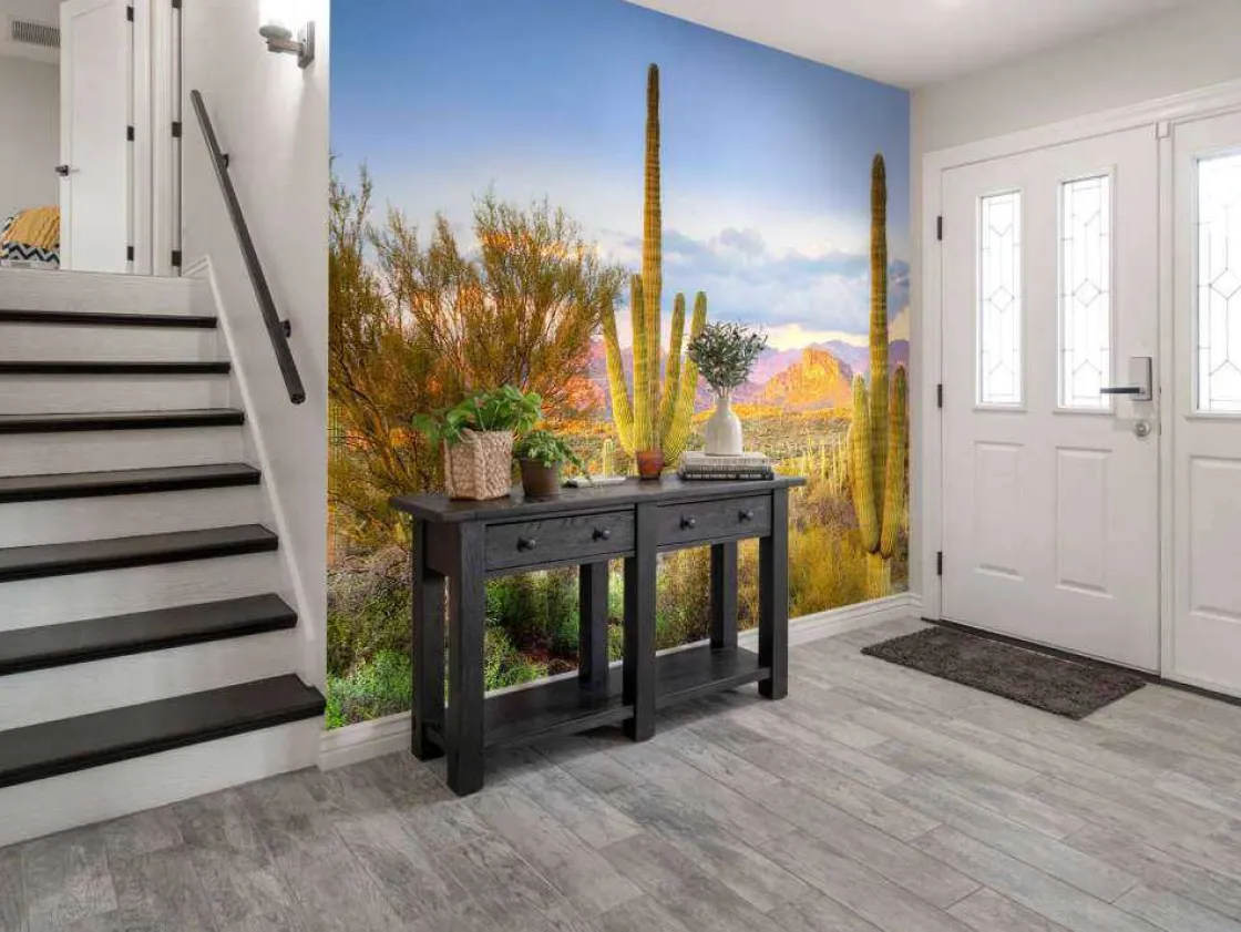 zonsondergang_in_een_step_4.webp Discount Zonsondergang in een steppe fotobehang Tienerkamer | Bloemen