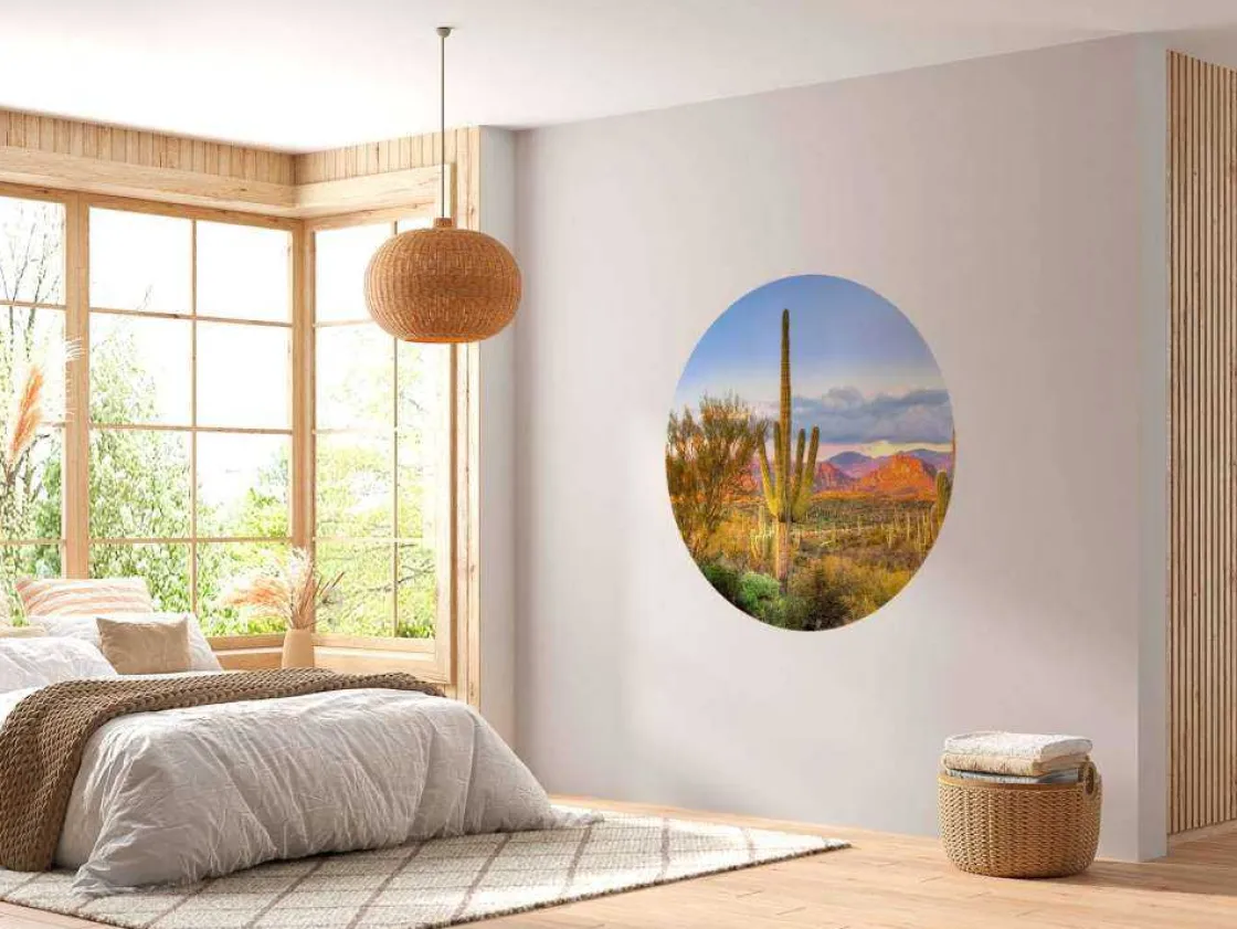 zonsondergang_in_een_step_7.webp Discount Zonsondergang in een steppe fotobehang Tienerkamer | Bloemen